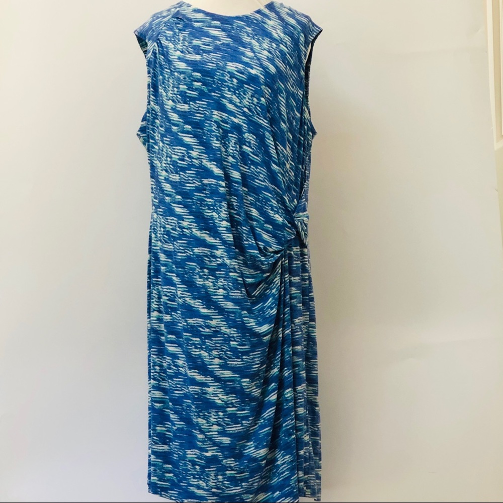 Nick & Zoe Knit Jersey Sleeveless Dress 2X